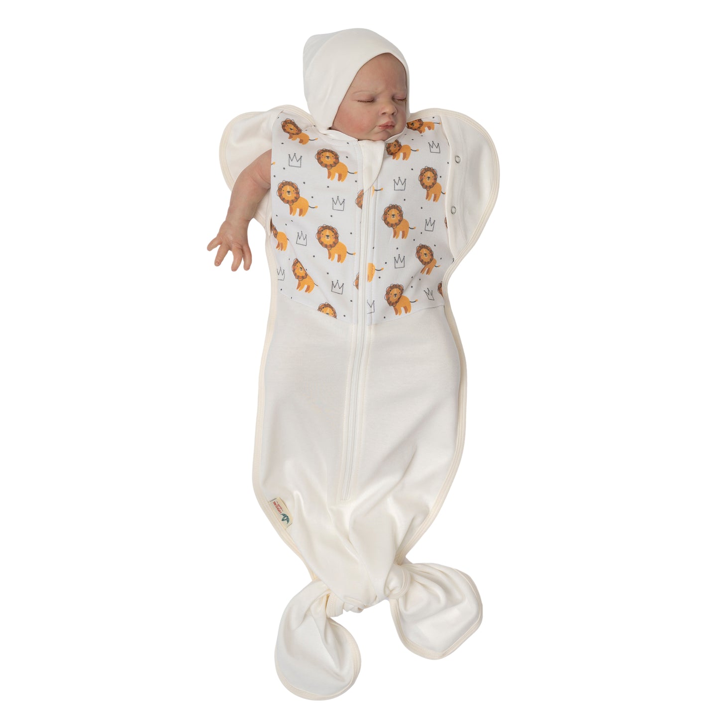 baby swaddle lion with hat