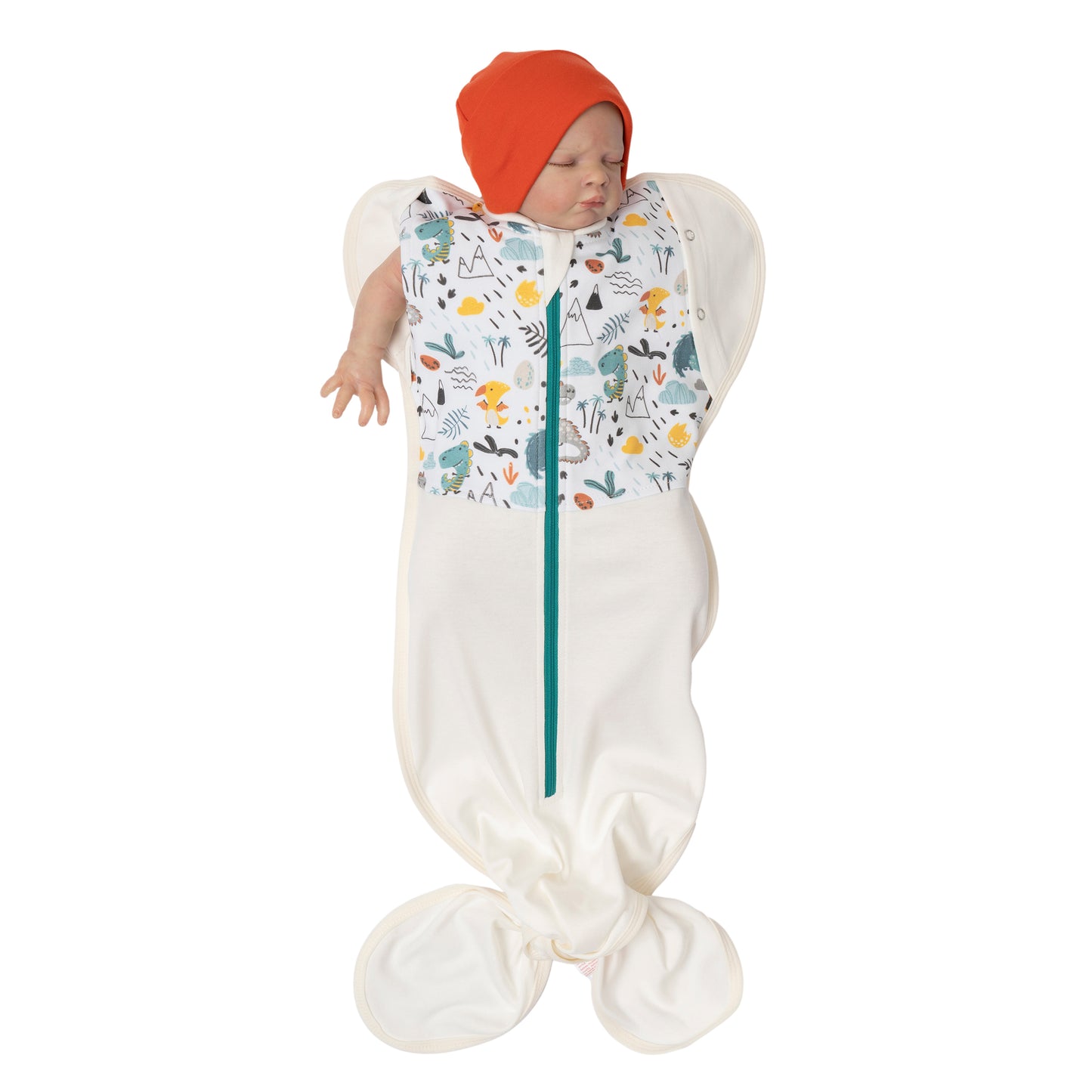 baby swaddle dino