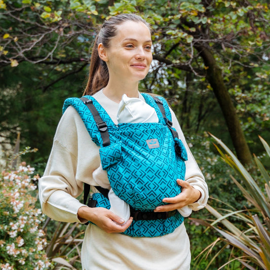 Baby Carrier Turquoise | Safe Baby Carrier | Coshen
