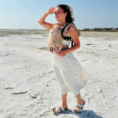 newborn baby carrier mocha