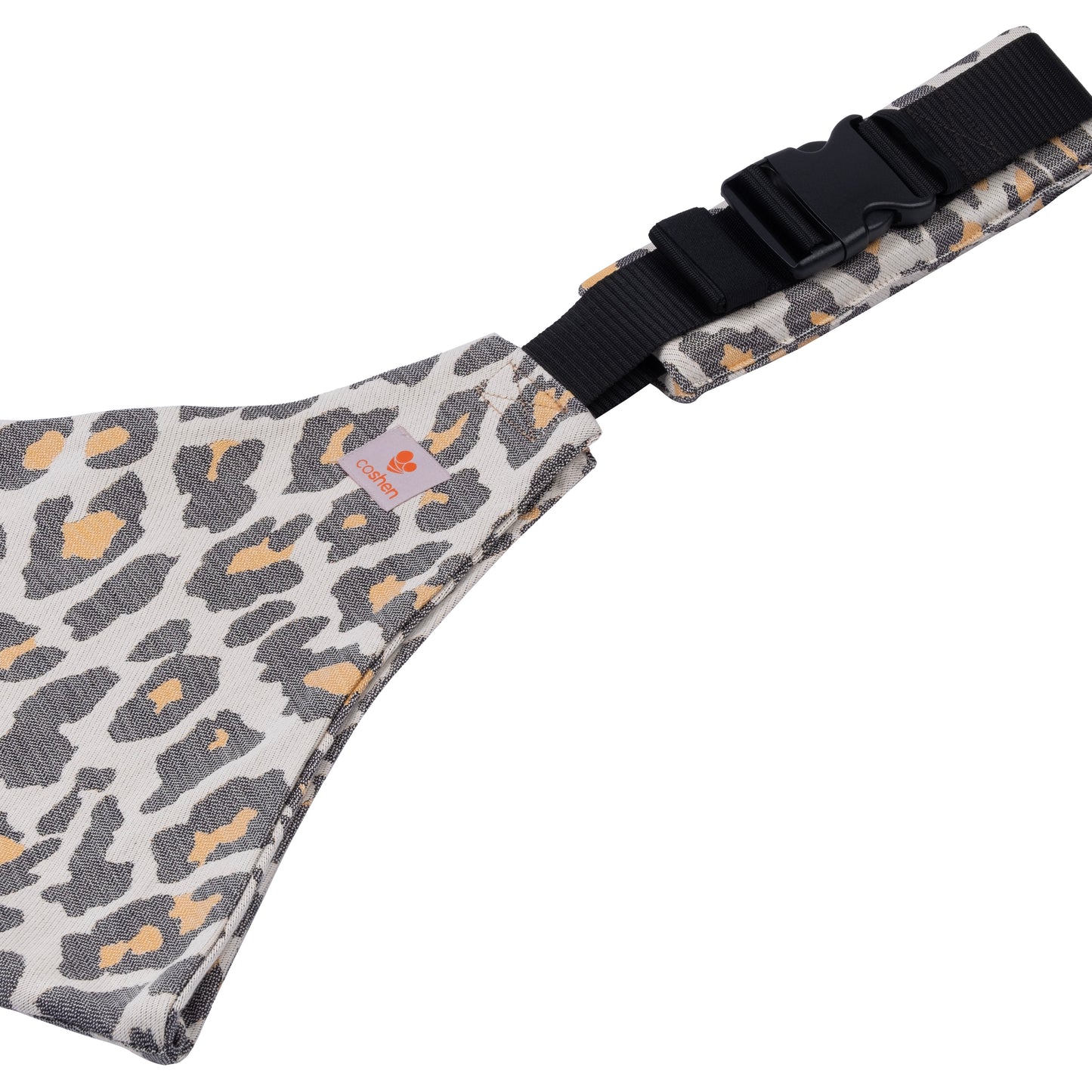 baby and toddler hip carrier, leopard print