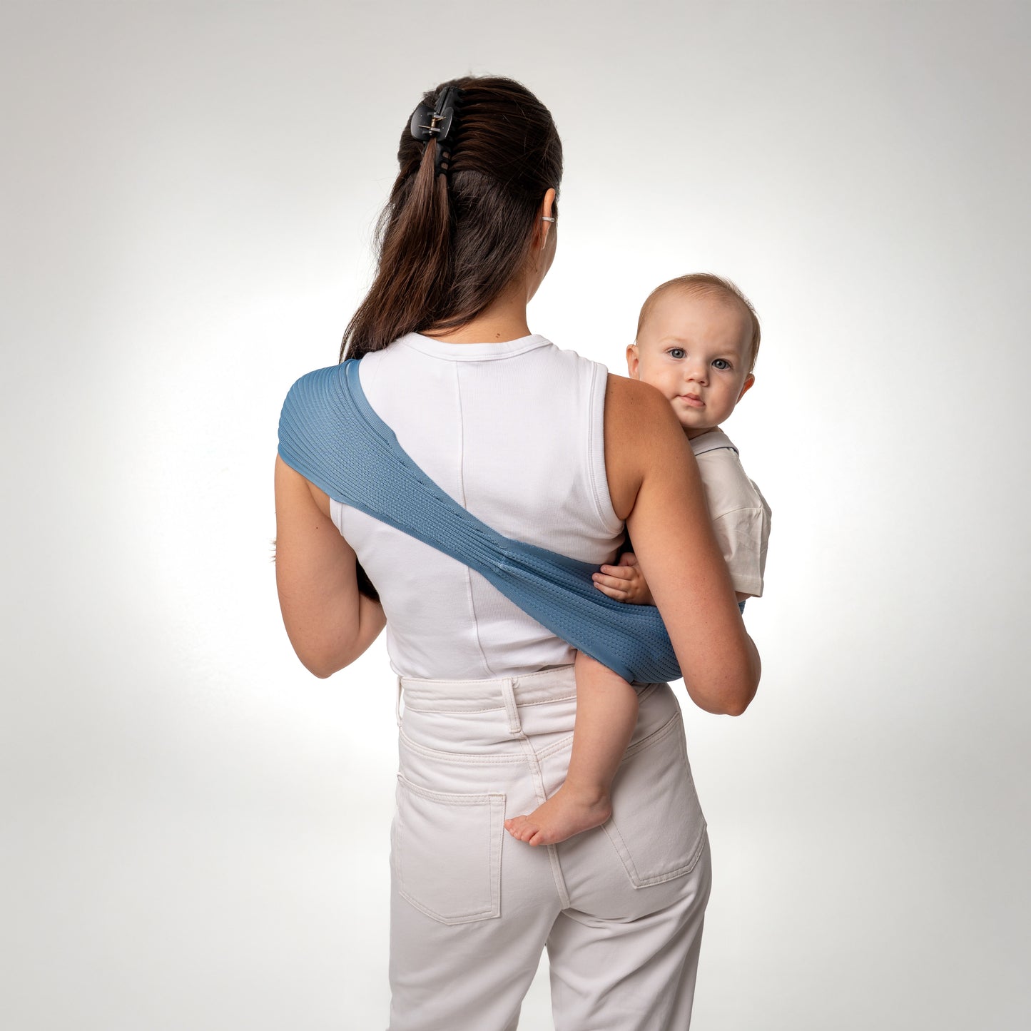 Coshen Icon Seamless Toddler Carrier | Coral Blue