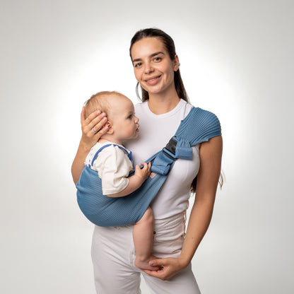 Coshen Icon Seamless Toddler Carrier | Coral Blue