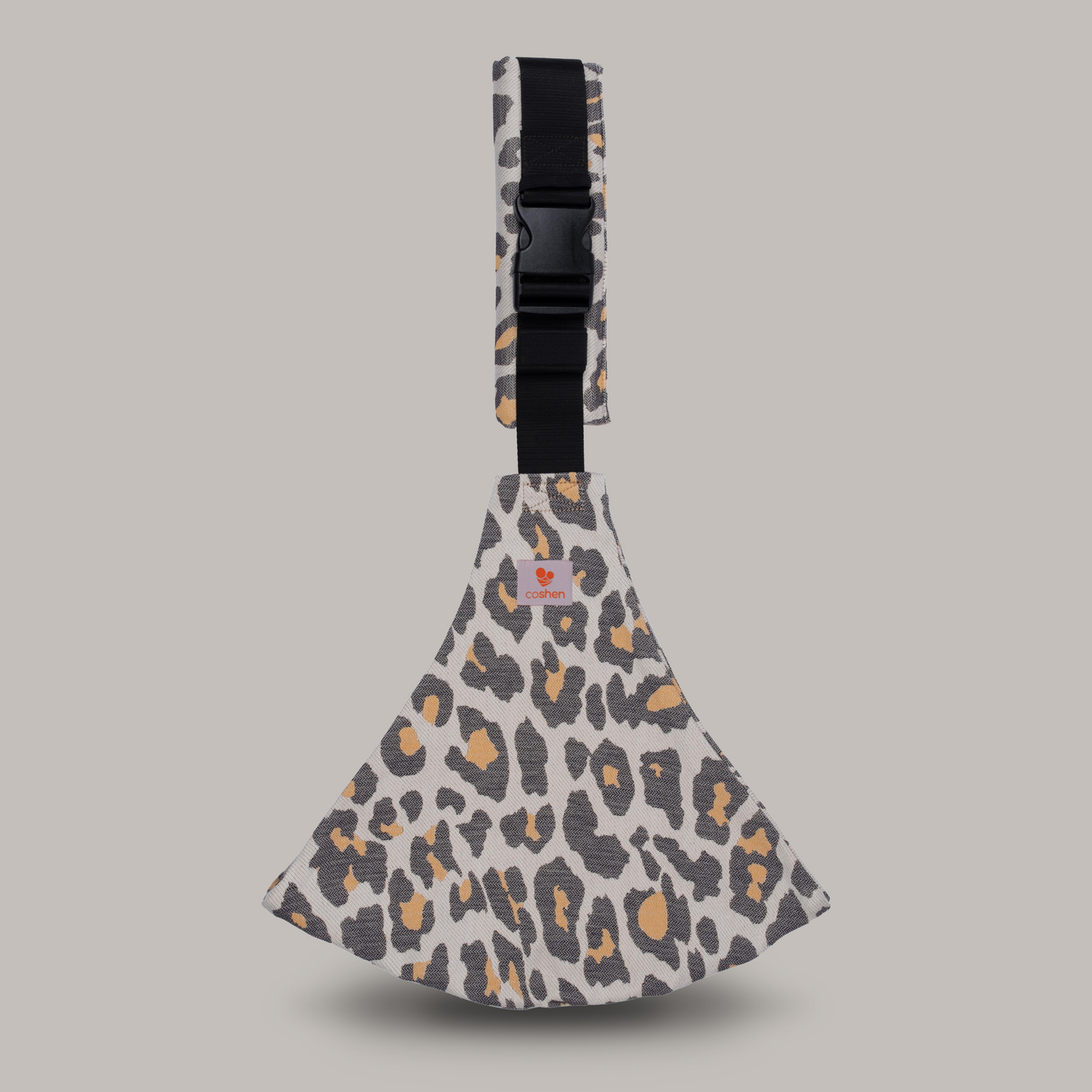baby and toddler hip carrier, leopard print